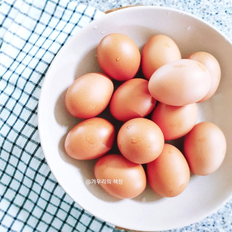  달걀 삶는법 계란 맛있게 삶는 법  촉촉하게 반숙으로 달걀 삶는 시간