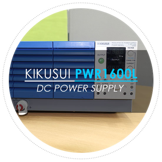 KIKUSUI/키쿠수이 PWR1600L DC POWER SUPPLY - 80V 100A 파워서플라이 소개합니다