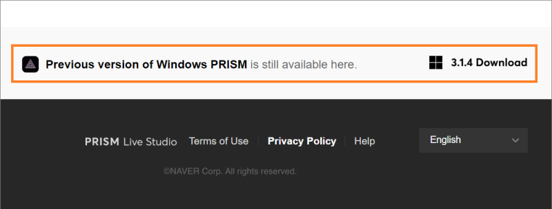 Windows] PRISM Live Studio v4.0.0 Update
