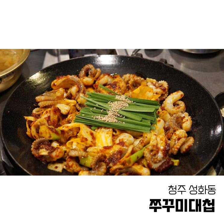  청주 성화동맛집 맛있는 쭈꾸미볶음 먹고 싶을 때 쭈꾸미대첩