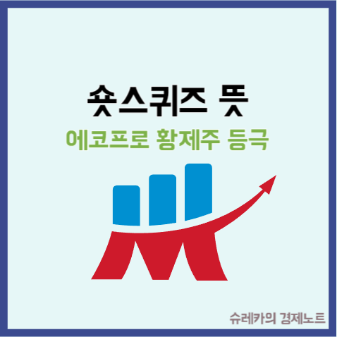 숏스퀴즈 뜻 에코프로 황제주 주가 기업분석