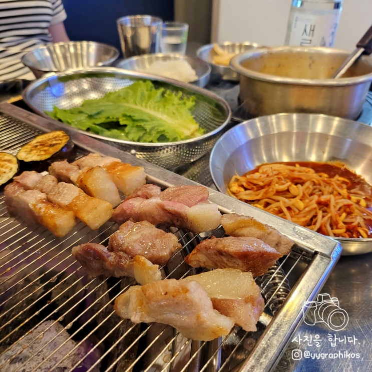  [서울시 마포구 합정동] 합정역 고기집, 삼겹살 맛집 - 식껍 합정점