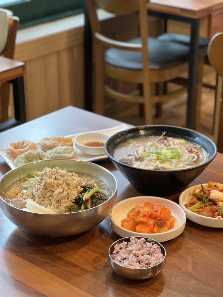 초복에 찾은 김포맛집 칼밥집(아람손칼국수) 초계국수, 샤브칼밥