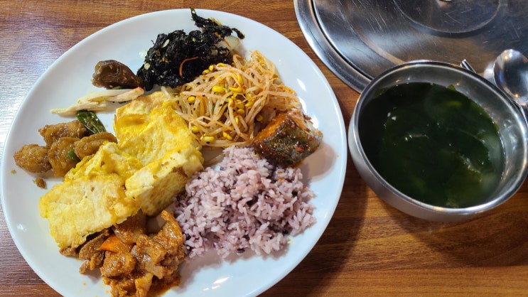 제주시버스터미널맛집 무지개식당 한식뷔페 8천원