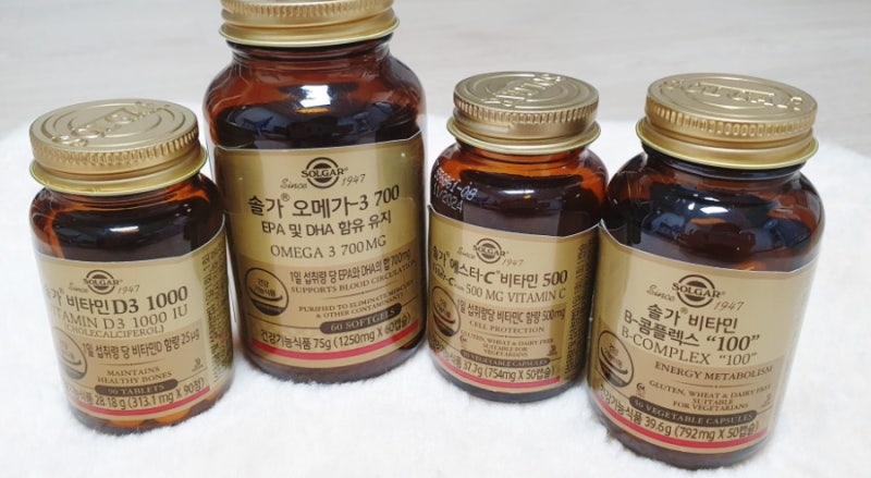 [영양제] 솔가 비타민D 1000 / Vitamin D3 1000IU 90정