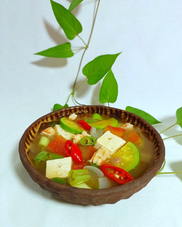 수박 껍질 된장찌개 만들기 수박 껍질 요리 종류  박 맛과 비슷한 수박 속껍질 된장찌개