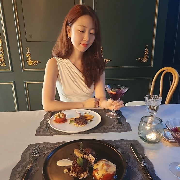  대전 파인다이닝 블루리본 스테이크 코스요리 엄마 생신에 갔어요