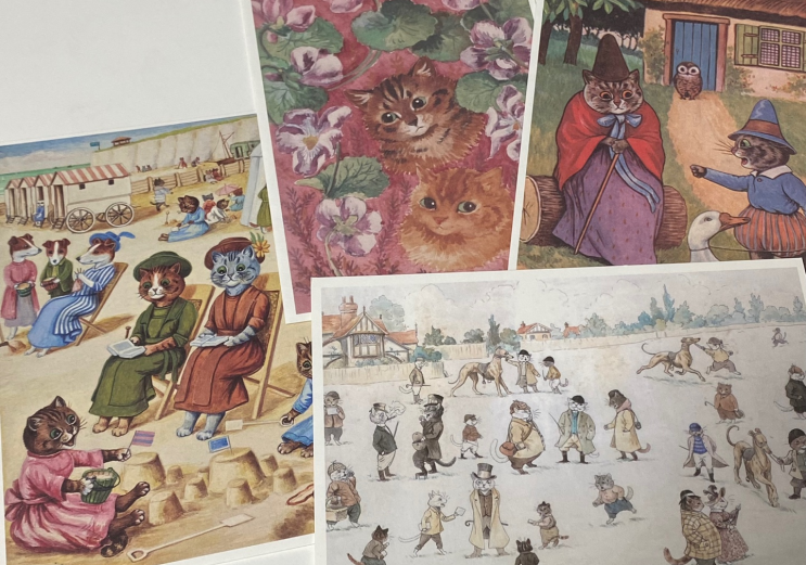  고양이를 그린 화가 루이스 웨인 展