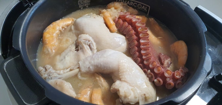 비 많이 오는 날 초복 일기