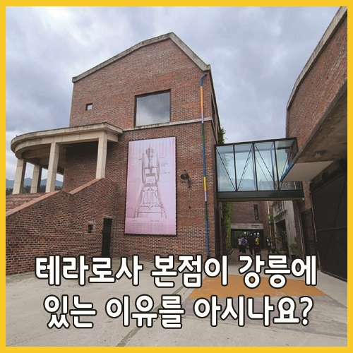  테라로사 본점이 강릉에 있는 이유를 아시나요?