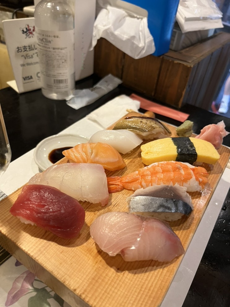 오사카 스시 후토마끼 맛집 “카미나리 스시”