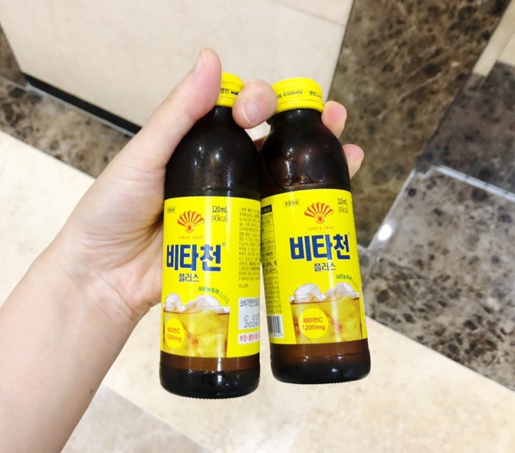  세븐일레븐 편의점 7월 덤증정 할인행사상품 비타천 플러스 내돈내산 리뷰