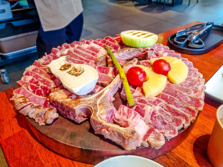 푸디1354 토마호크와 티본이 맛있는 부산 강서구 맛집