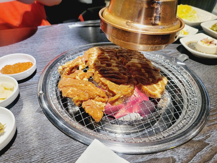  응암동 숯불갈비 황금숯불구이 돼지갈비 서비스냉면