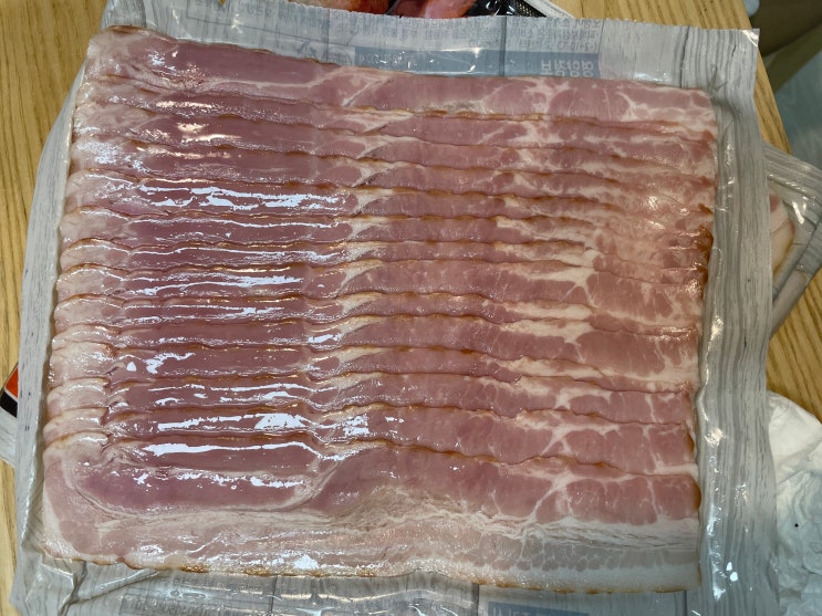  [이마트 트레이더스] 대용량 베이컨 소분하기 / 냉동보관 / 간편하게 사용하는 방법