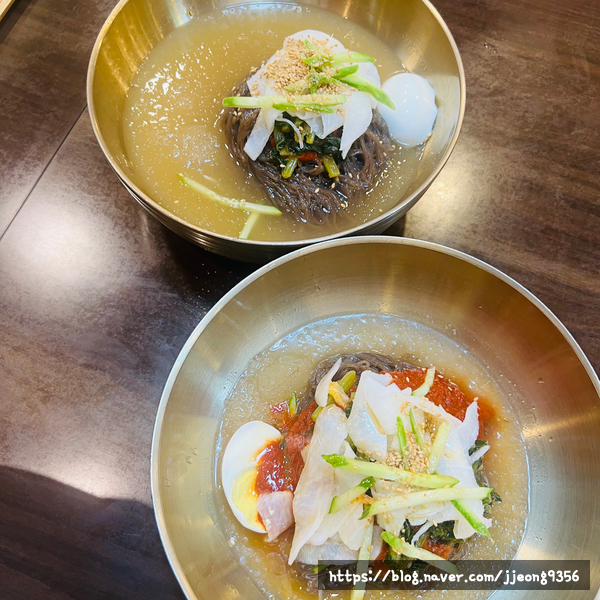  길동시장맛집, 길동골목냉면에서 시원한 냉면 한그릇