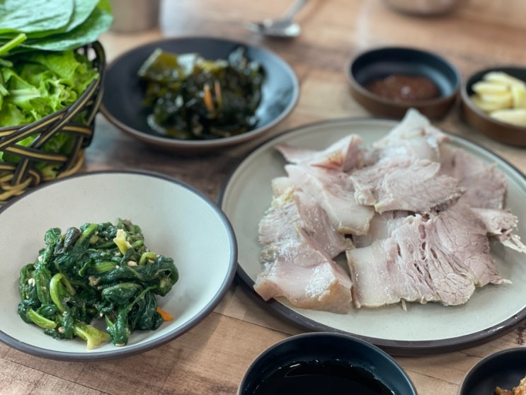  제주도 조천 교래퐁낭, 흑돼지 수육 멜조림 로컬 맛집