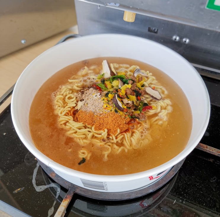  [망원한강공원 편의점 한강라면] 용기 끓이는법 한눈에 알아봐요!