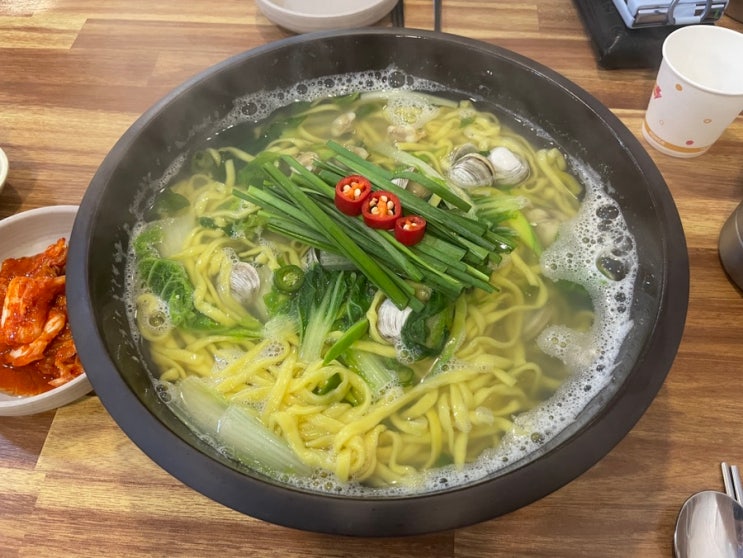 나주시청맛집] 장마철 칼국수 땡기면  '이민창 칼국수'