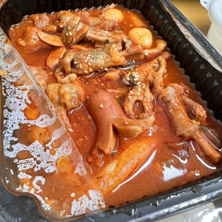  [부평/부개] 윤이불닭발 부평본점 <배달의민족> 후기