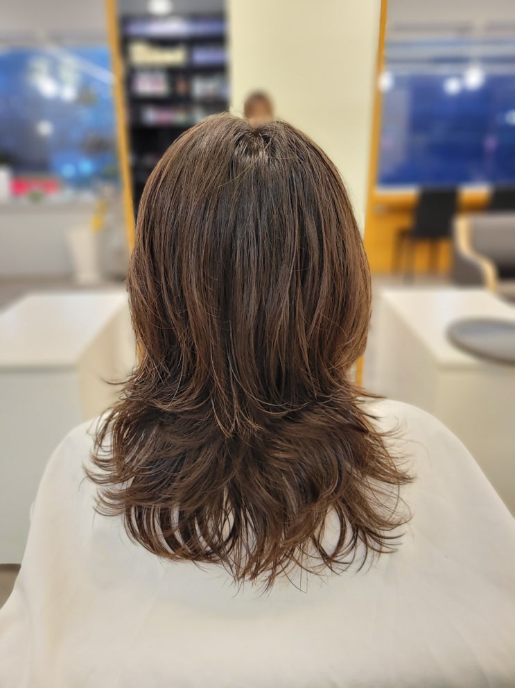  수영구 미용실? 20대 여성 레이어드 펌 100% 찐 만족 후기
