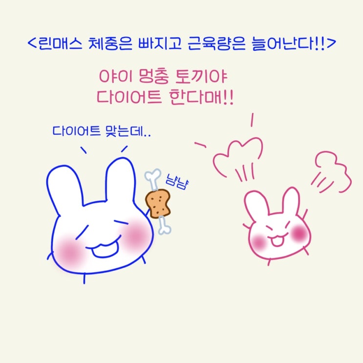  체중이 빠지고 근육량이 증가한다고?! (린매스)
