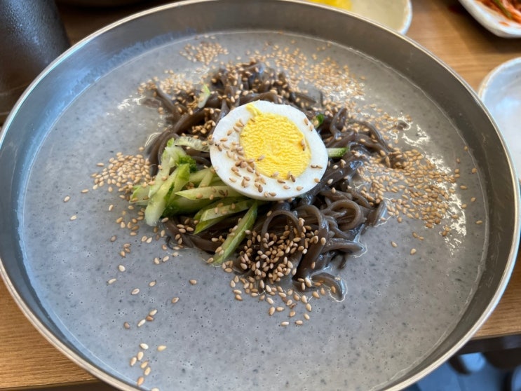  동탄 영천동 콩국수 맛집 고향 엄마손 생바지락 칼국수