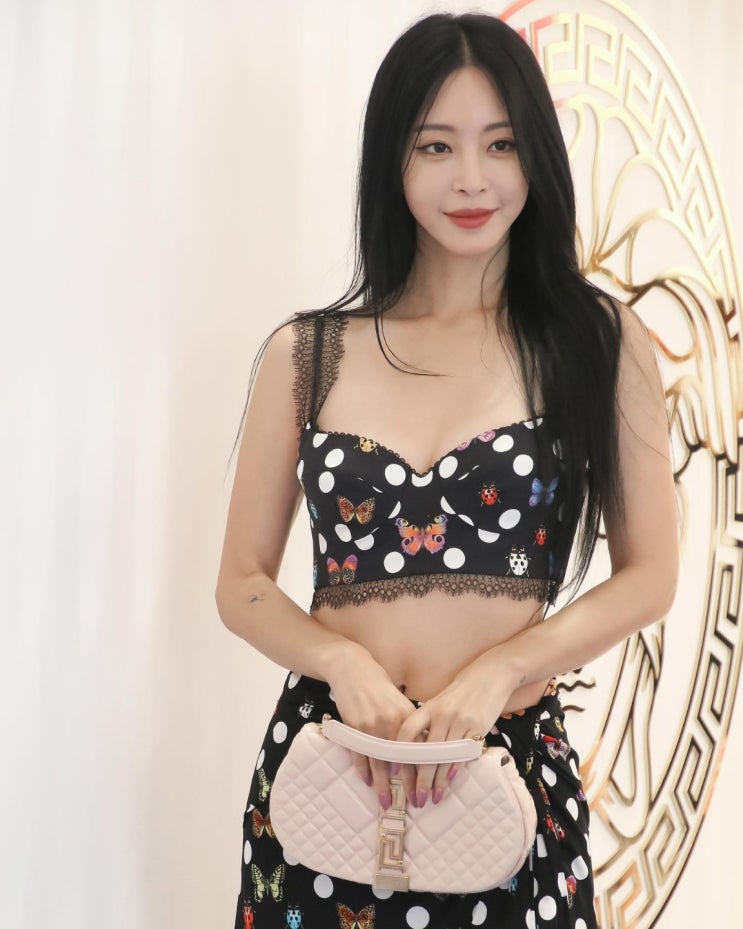  한예슬, 사람인가? 인형인가? 활동휴지기 무색...여전한 미모 빛나는 존재감 "땡땡이 바캉스 투피스 룩"