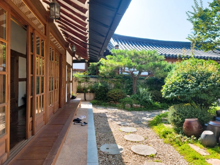 전주 한옥마을숙박 주차가능, 조식도 제공되는 마당예쁜집(전주시민의 후기)