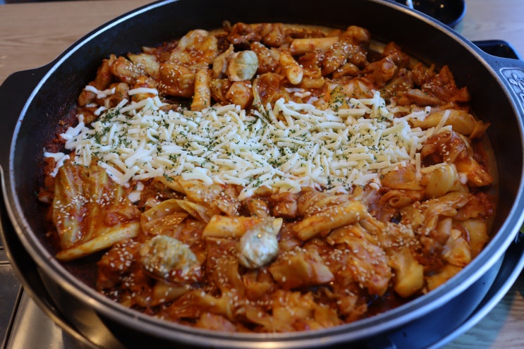  원주 기업도시 맛집 홍춘천치즈닭갈비
