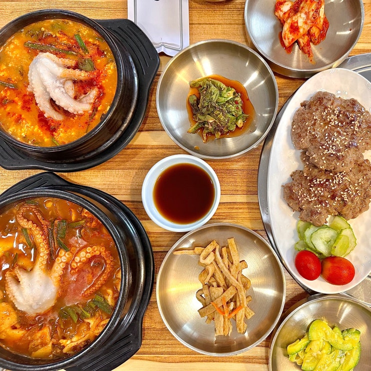  강릉 수제비 짬뽕이 맛있는 초당맛집 | 초당순두부 떡갈비
