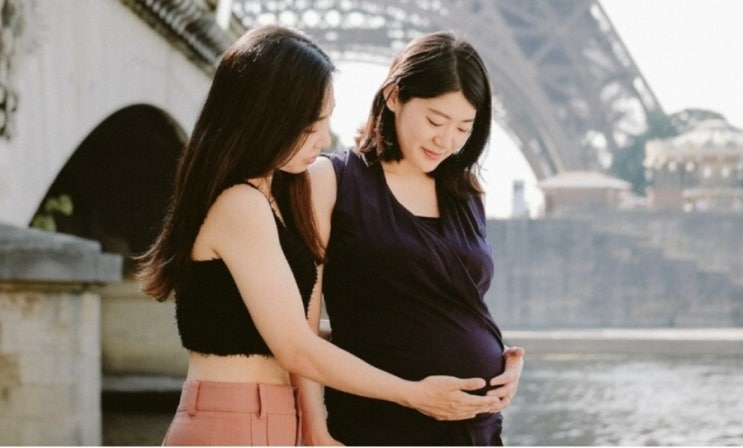  레즈비언의 결혼과 출산이 진짜 사랑&모성애같음/규지니어스 김규진님 결혼과 임신을 보며..