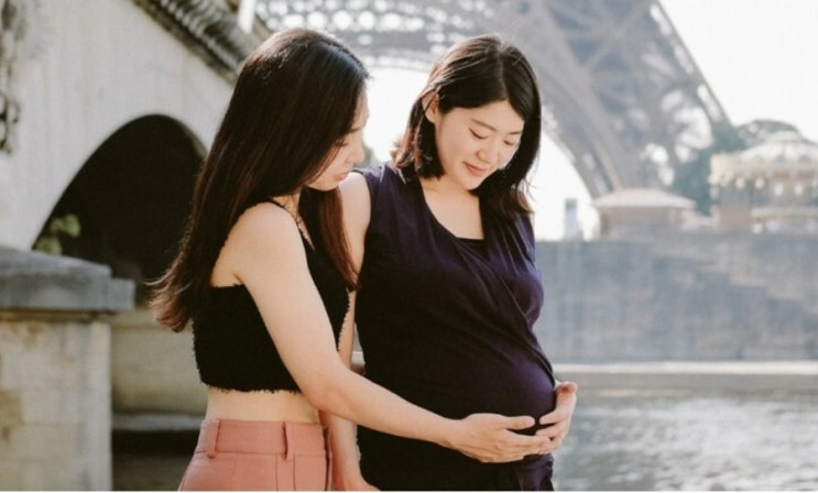 레즈비언의 결혼과 출산이 진짜 사랑&모성애같음/규지니어스 김규진님 결혼과 임신을 보며..