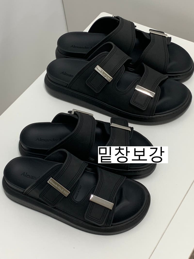 알렉산더맥퀸 하이브리드 슬라이드 샌들 슬리퍼 밑창보강 (동탄/제이뉴원)