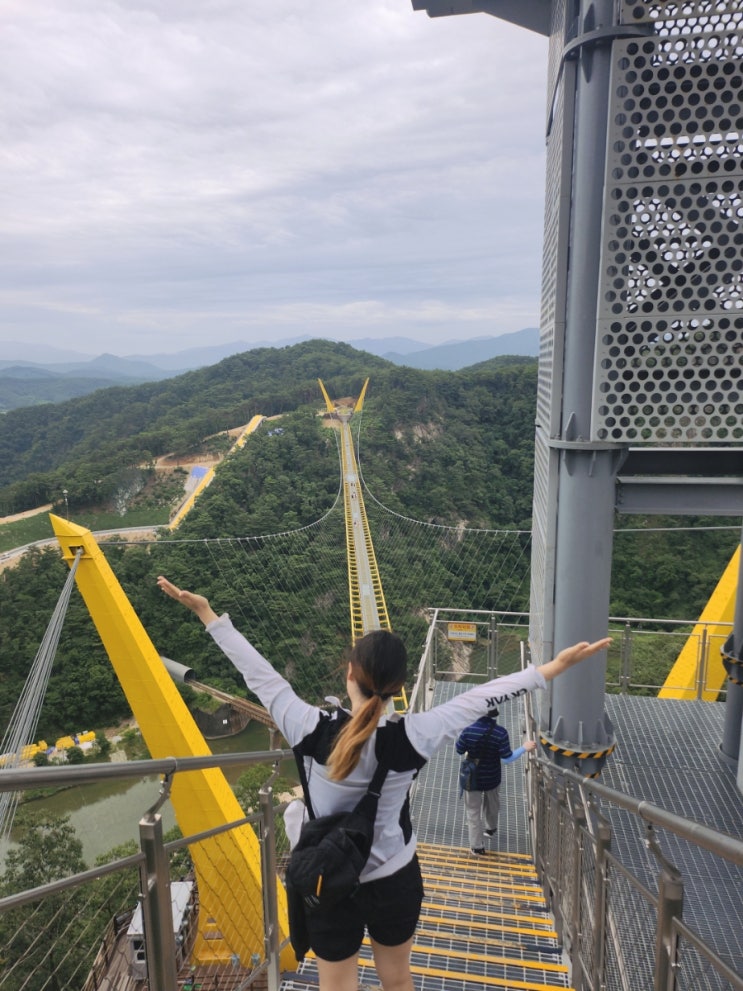 강원도 원주 출렁<b>다리</b> 소금산그랜드밸리 울렁<b>다리</b> <b>스카이워크</b>