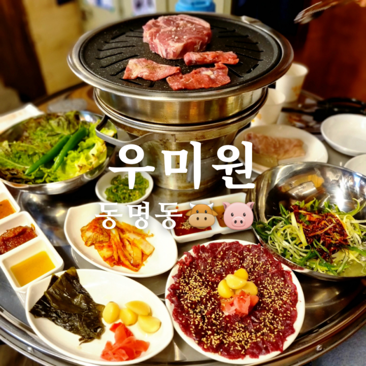  광주 동명동 고기집 우미원 / 생고기 맛집
