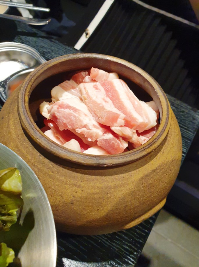  광명 고기집 격이다른 항아리 숙성 삼겹살 in 고기원칙