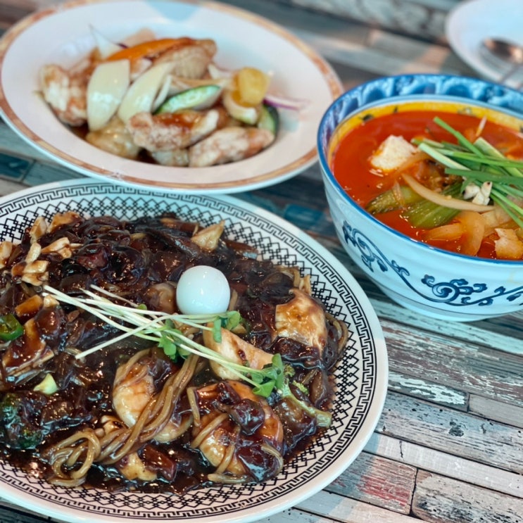  [전주] 인후동 맛집 중식당 신쓰부 쟁반짜장 1인분 가능