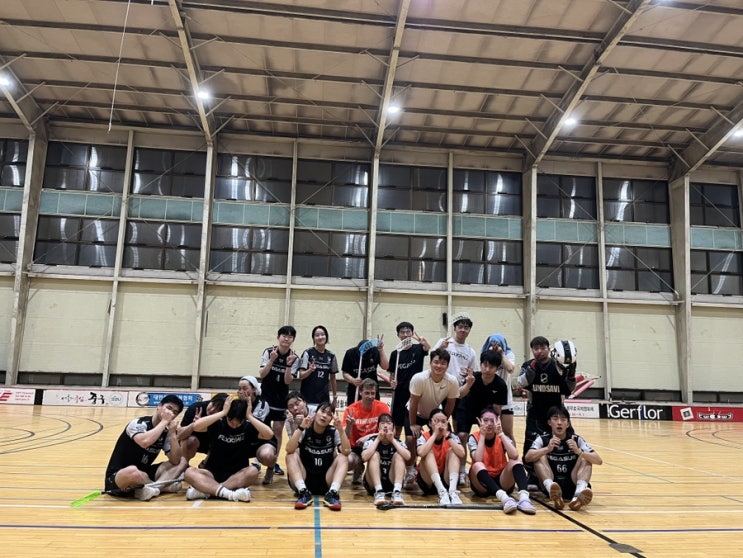  [부산 플로어볼] 부산 페가수스 정기활동 Busan Pegasus Floorball team work out