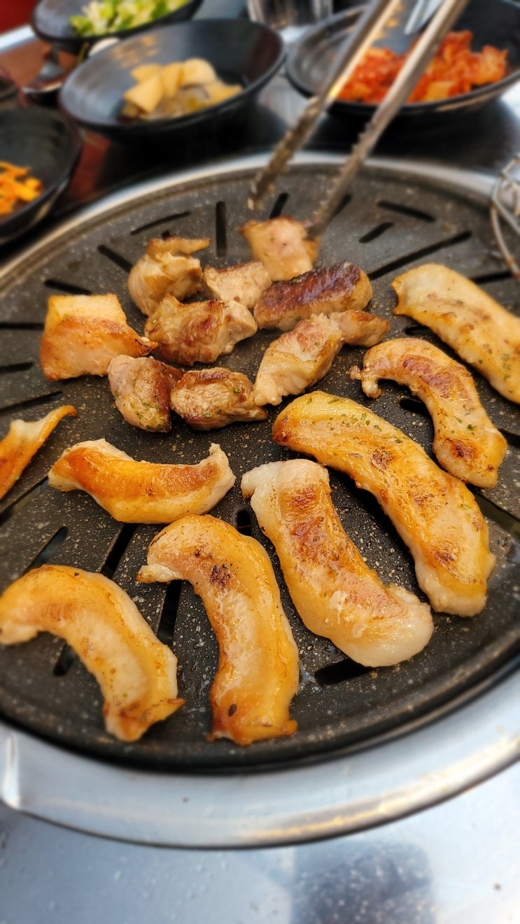  마산 댓거리 경남대 고기 맛집 faet- 초벌구이 (돈가)