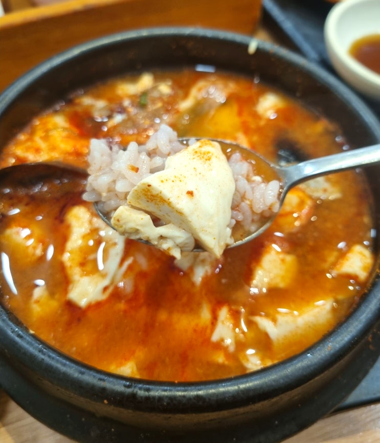  롯데월드 맛집 북창동순두부 건강한 한끼