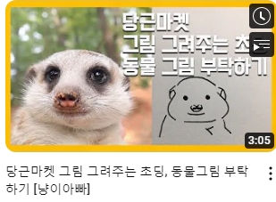  꾸릉이가 누구야? 미어캣이야!-특징,수명