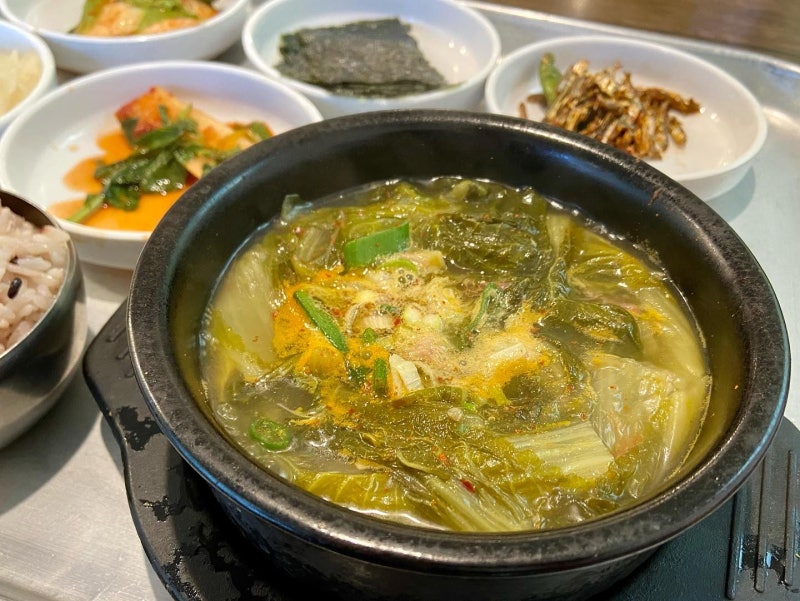 북아현동/유가네기사식당] 사골우거지탕 : 네이버 블로그