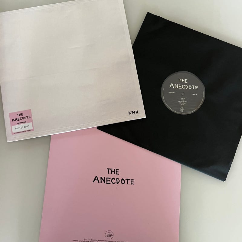 이센스 저금통도 나왔으니 The Anecdote도 까보자