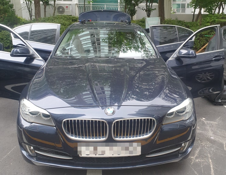  포천 양주 동두천 BMW 520D 창문 빗물 유입 2열 바닥탈거
