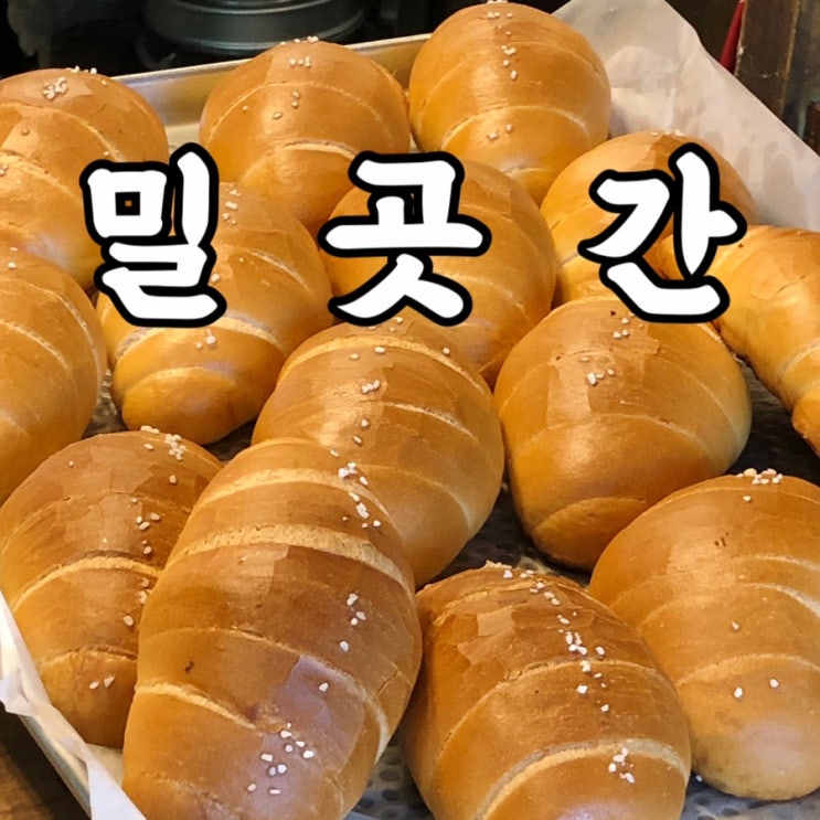  성북동맛집 밀곳간 크랙 소금빵 예술이다 내돈내산 후기