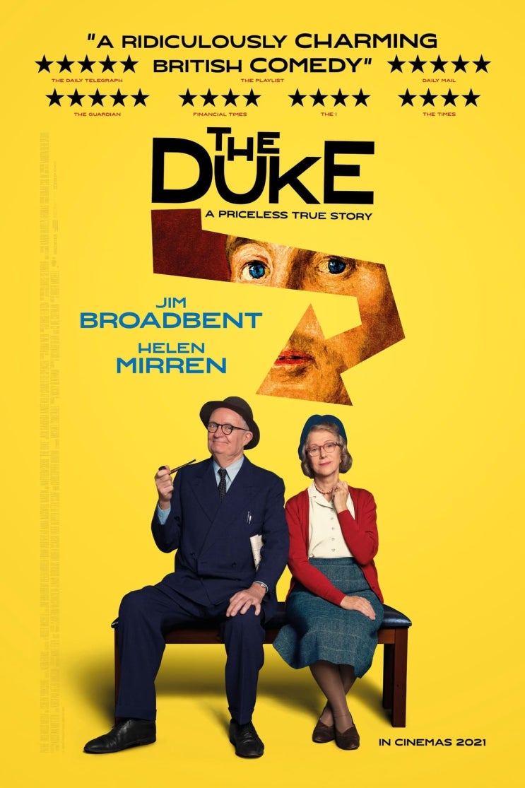 넷플릭스영화, 웰링턴공작의 초상, The Duke, 영국, 2020, 줄거리 감상후기 넷플릭스영화, 웰링턴공작의 초상, The Duke, 영국, 2020, 줄거리 감상후기