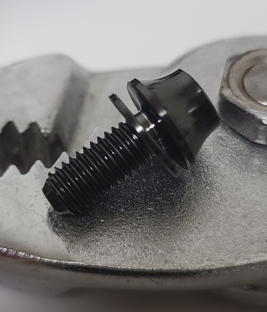  [무게실측] Wanyifa 티타늄 M5 자전거 물통 볼트: M5x12mm 육각볼트 #물통케이지