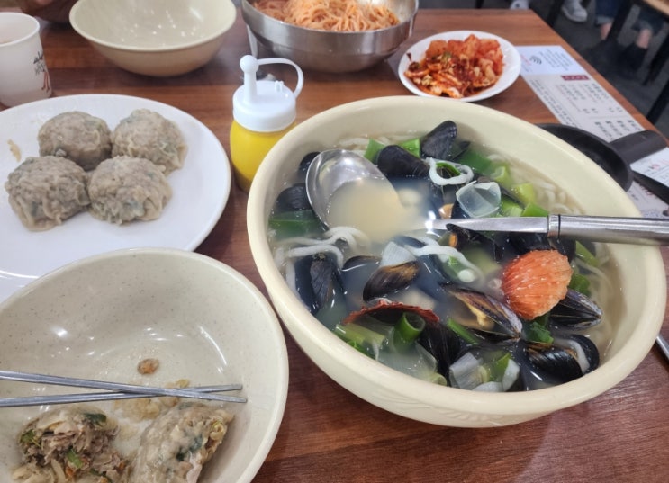  진장동 내돈내산 : 남보완해물칼국수 울산점