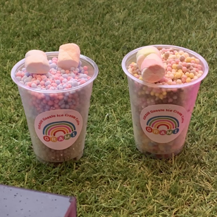 원주 단계동 구슬아이스크림 그라미 내돈내산 4가지 맛 먹어본 후기